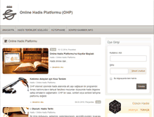 Tablet Screenshot of onlinehadis.com